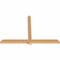Ekena Millwork Eugene Smooth Timber Gable Bracket, Western Red Cedar, 96"W x 64"H x 3 1/2"D x 5 1/2"F, 16/12 Pitch GBW096X64X0406EUG00SWR - alternate 3